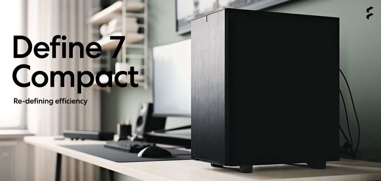 Fractal Design Define 7 Compact Computer Case facing forward