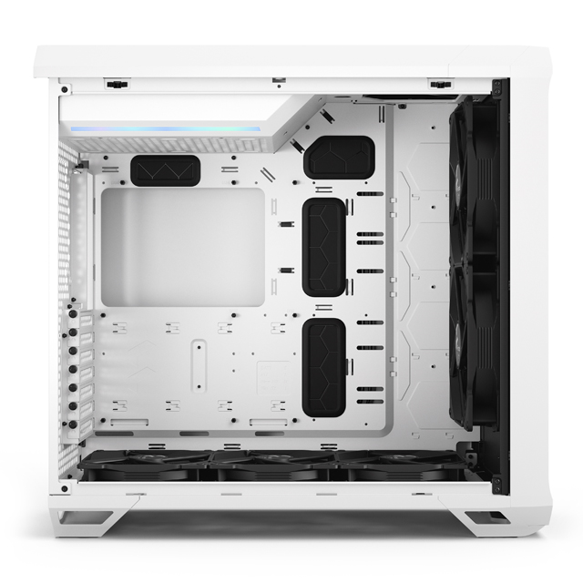 Fractal Design Torrent White E Atx Tempered Glass Window High Airflow Mid Tower Computer Case Fd C Tor1a 03 Newegg Com