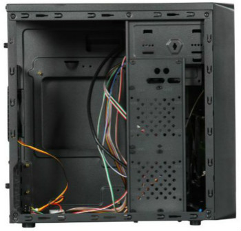 DIYPC MA01-G Facing to the Right with Its Side Panel Removed
