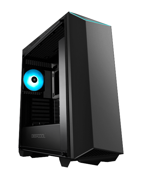 DEEPCOOL EARLKASE RGB V2 ATX Mid-Tower Case Full-size Tempered Glass ...