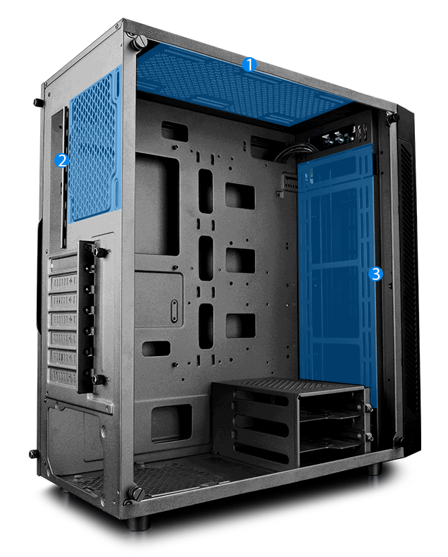 Mid tower. Матрикс 55. Аэрокул Матрикс 55. Liquid Cooling System for MATREXX 55. Дипкул Матрикс 55 райзер.