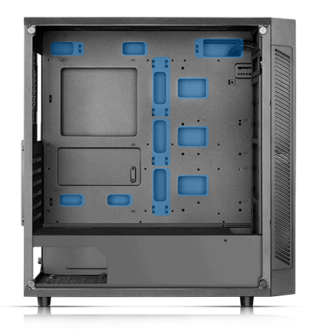 MATREXX 55 facing to the right with the side panel removed