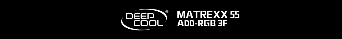 deepcool and MATREXX 55 ADD-RGB 3F logos