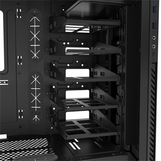 Phanteks Enthoo Pro M SE with 2 x Halos RGB Fan Frames ...