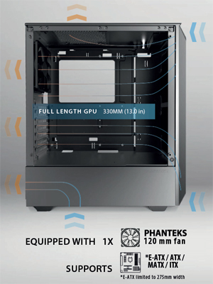 Phanteks enthoo evolv atx tempered glass