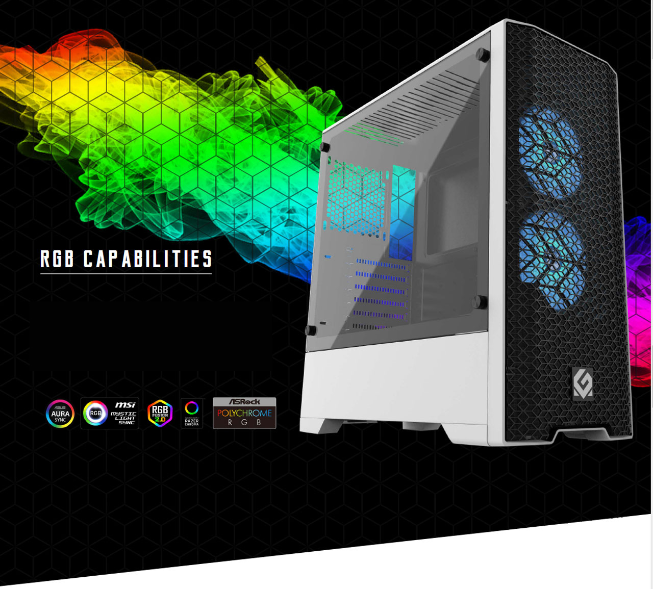 Metallic Gear Neo Air ATX Mid-tower side view