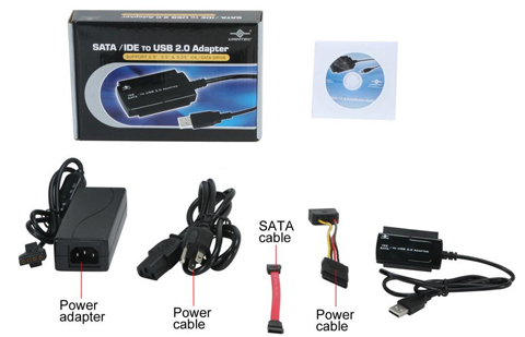 Kamp Continental rabat Vantec SATA/IDE to USB 2.0 Adapter CB-ISATAU2 - Newegg.com