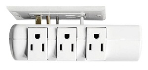 Innovera IVR71651 Wall Mount 6 Outlets 2160 Joules Surge Protector