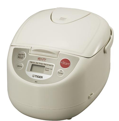 Tiger Microcomputer Controlled Rice Cooker/Warmer, JBA-B18U, 10-cup ...