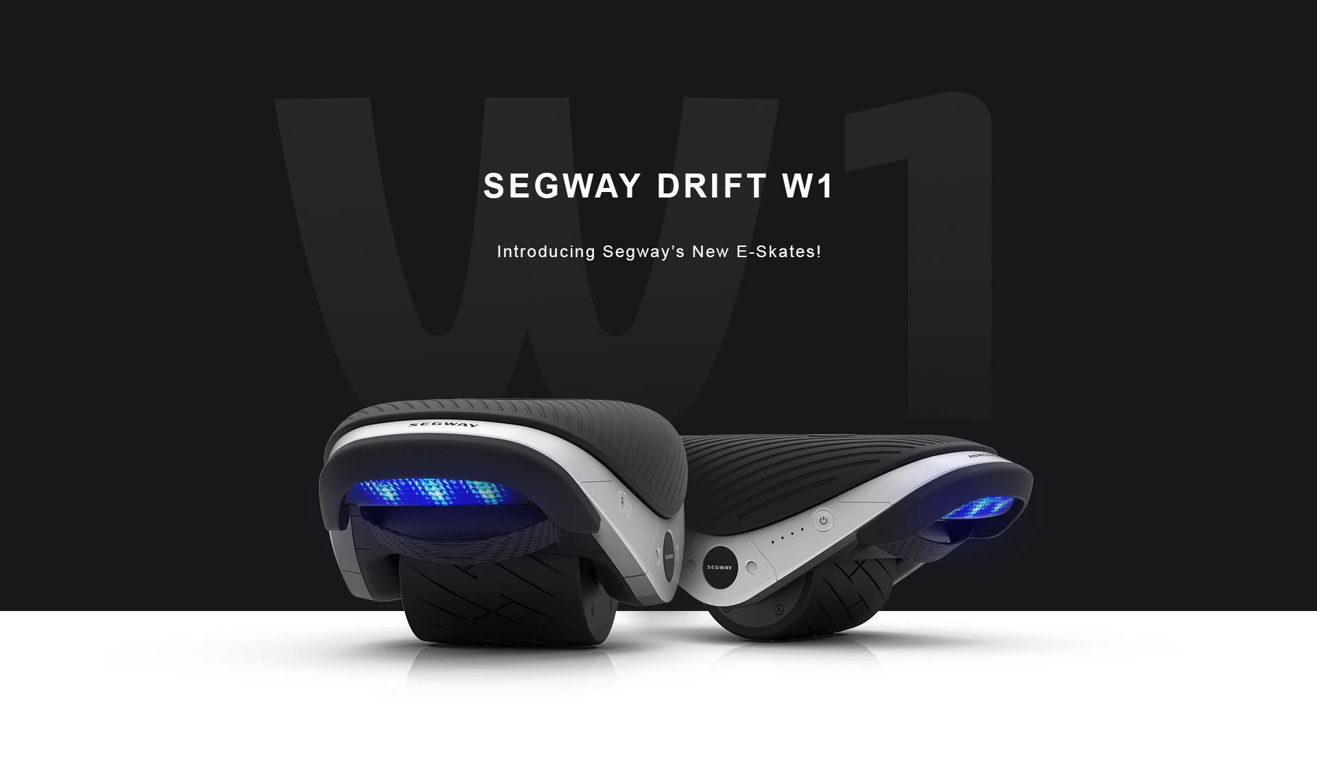 segway drift w1 portable e-skate hovershoes up to 7.5 mph 5.