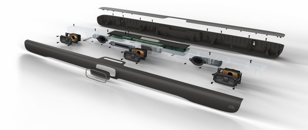 Polk Audio SB1 Plus Premium Home Theater Sound Bar with Wireless