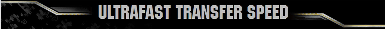 ULTRAFAST TRANSFER SPEED Graphic Text