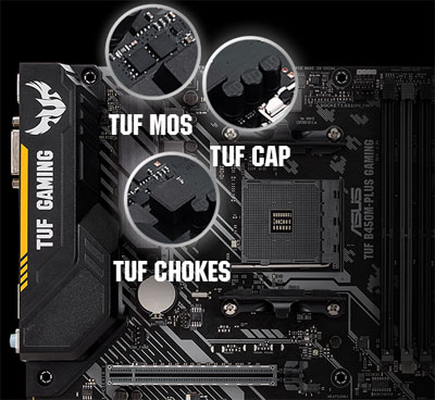 Neweggbusiness Asus Tuf B450m Plus Gaming Am4 Amd B450 Sata 6gb S Micro Atx Amd Motherboard