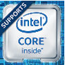   Logo of Intel Core inside 