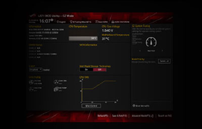  Screenshot of BIOS  
