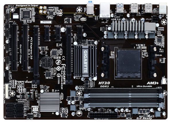 Gigabyte ga 970a ds3p подключение проводов