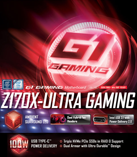GA-Z170X-Ultra Gaming