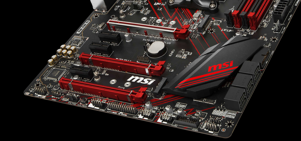 MSI PERFORMANCE GAMING X470 GAMING PLUS AM4 ATX AMD Motherboard