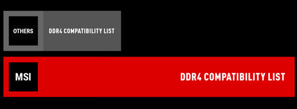 MSI DDR4 Compatibility List Is Larger Than the Others