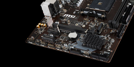 MSI PRO B450M PRO-M2 V2 AM4 Micro ATX AMD Motherboard - Newegg.com