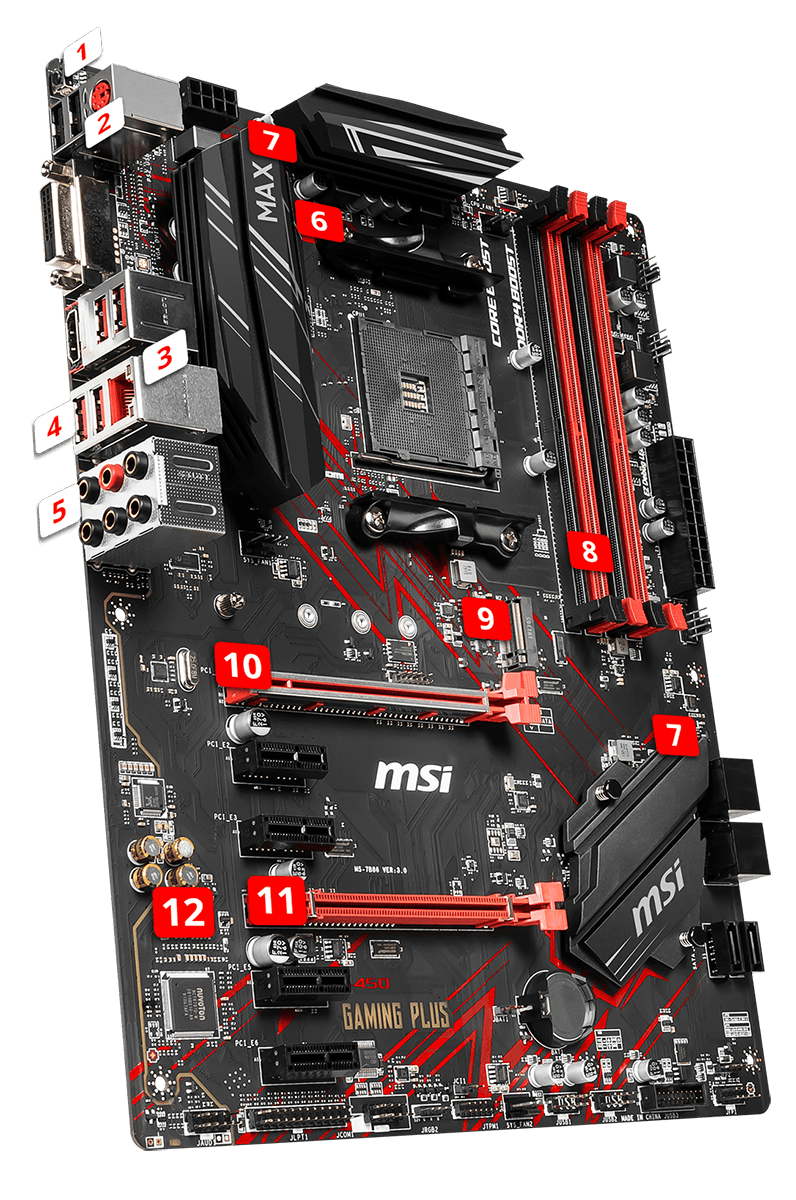 Обзор bios msi b450 gaming