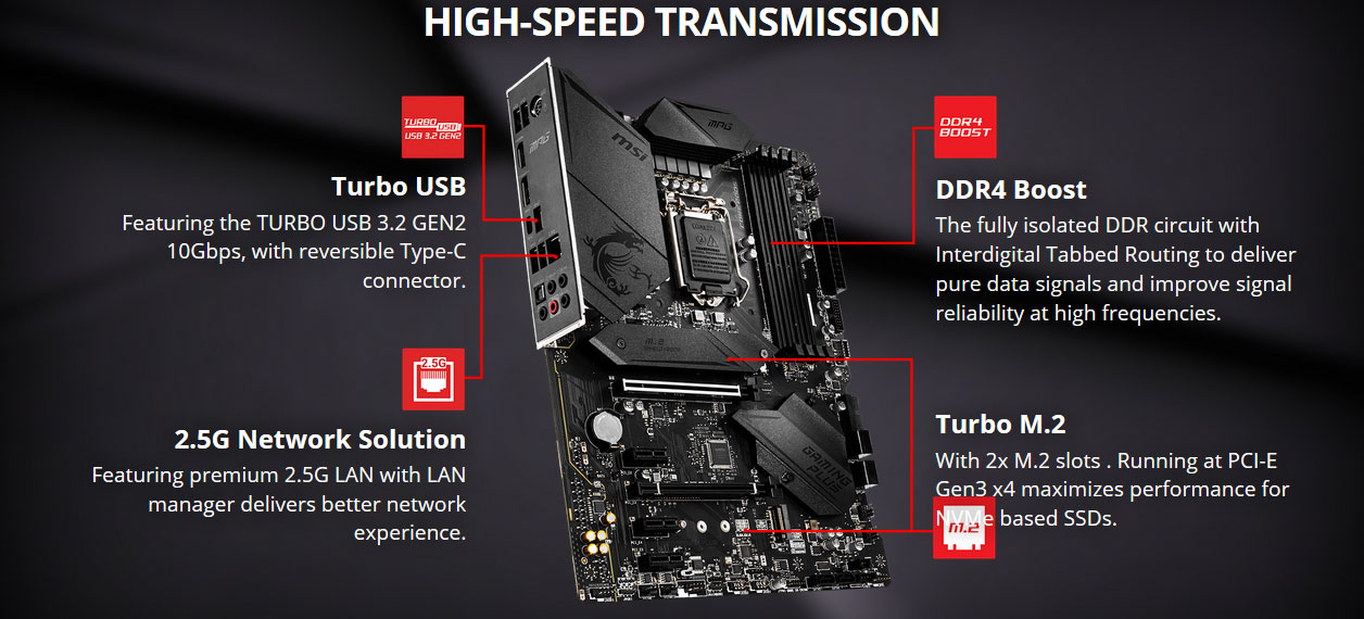 Msi mag gaming plus