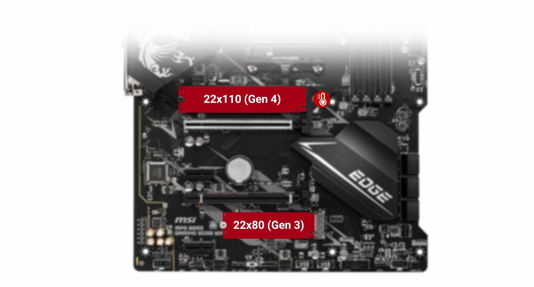 the ports of the motherboard