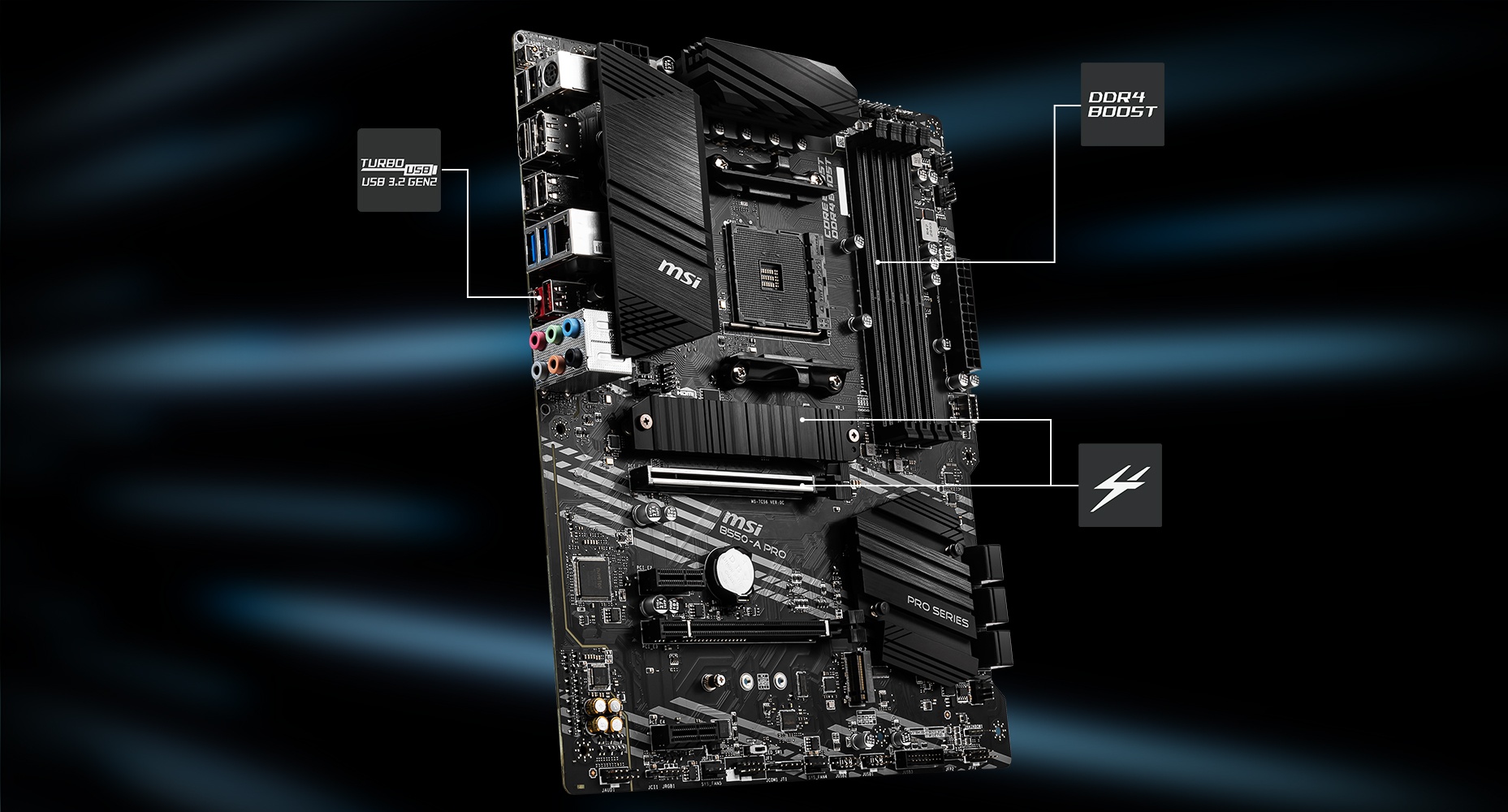 B550-A PRO wifi motherboard