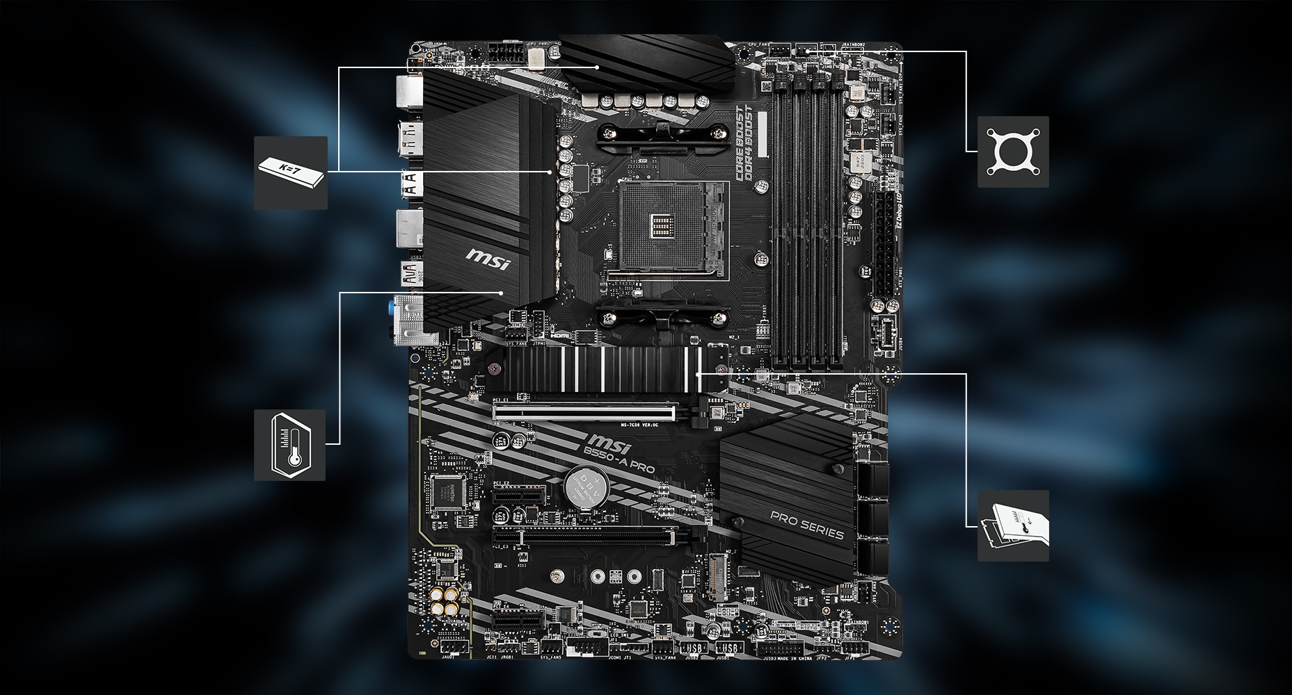 B550-A PRO motherboard