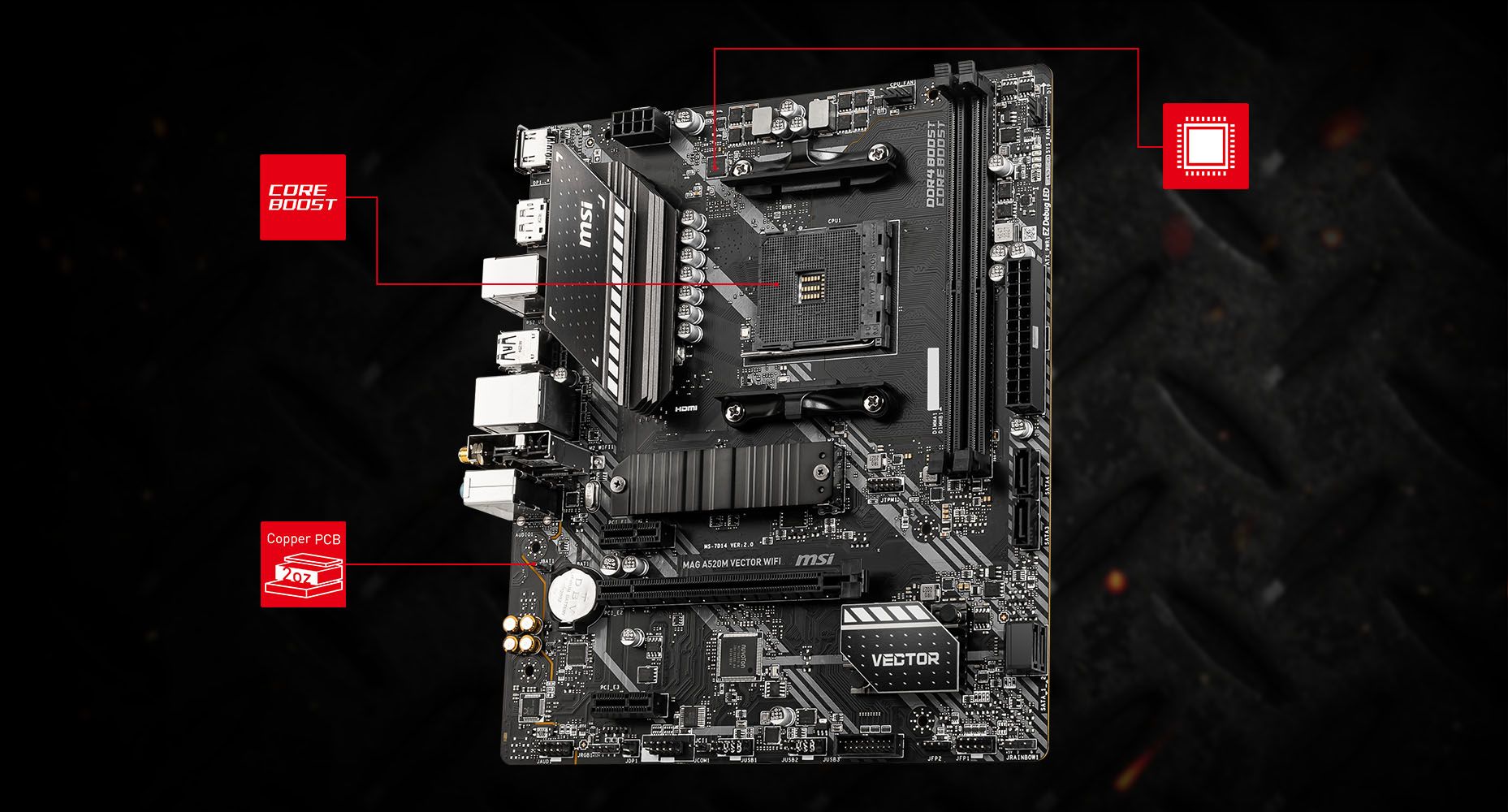 MSI AMD Motherboard