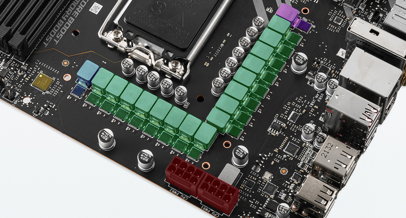 MSI MPG Z690 EDGE WIFI DDR4 LGA 1700 Intel Z690 SATA 6Gb/s ATX Intel Motherboard