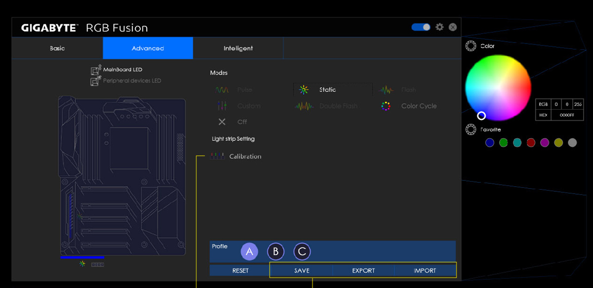 Rgb fusion 3.0