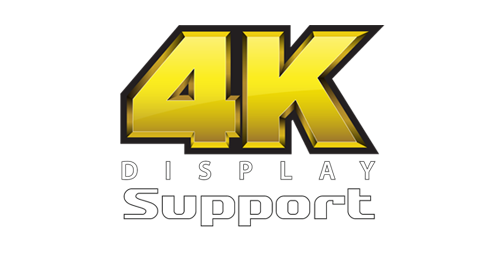   Logo of 4K display support 