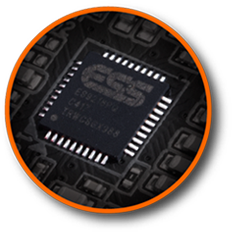 ESS SABRE of the motherboard