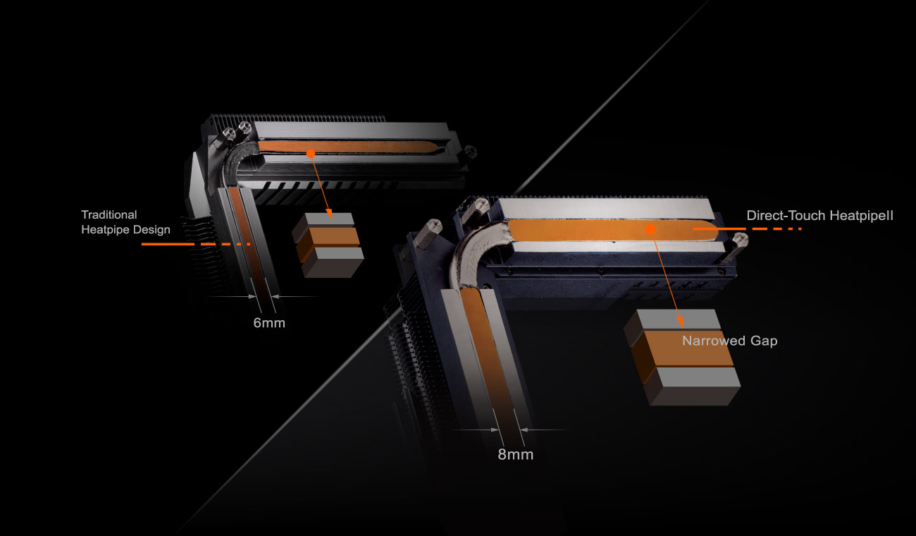 detail of the Direct-Touch Heatpipe II