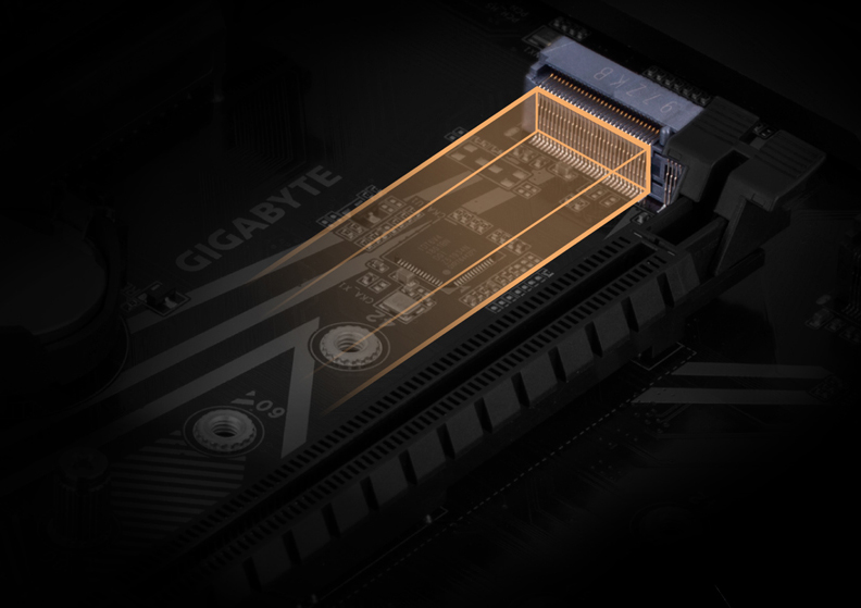 Dual NVMe of the motherboard