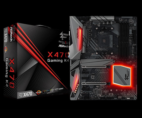 Asrock Fatal1ty X470 Gaming K4 Am4 Atx Amd Motherboard Newegg Com