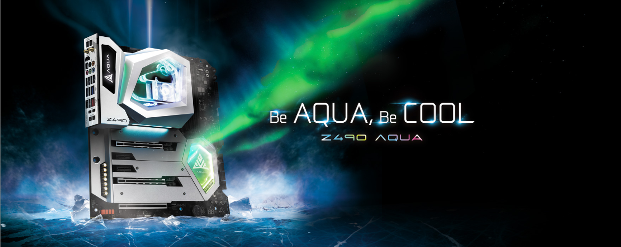 ASRock Z490 AQUA LGA 1200 Extended ATX Intel Motherboard - Newegg.com