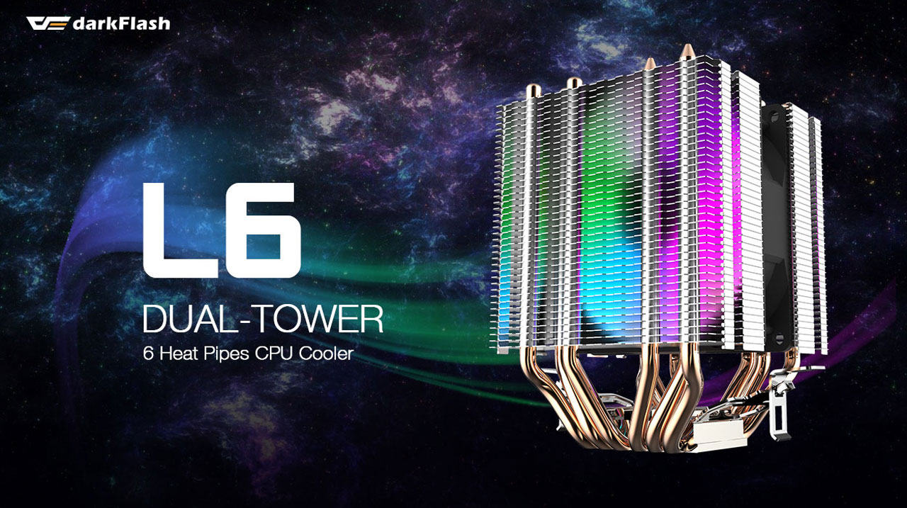 darkflash l6 dual tower