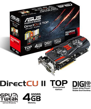 ASUS DirectCU II Radeon R9 270X DirectX 