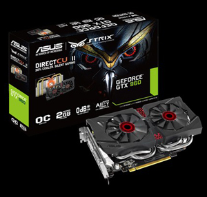 Used - Like New: ASUS GeForce GTX 960 Video Card STRIX-GTX960 