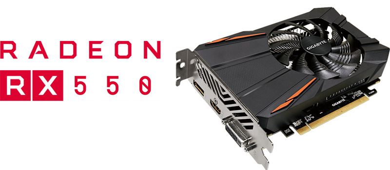 amd radeon rx 550