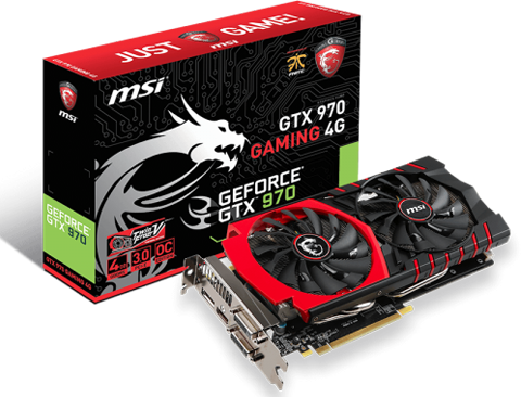 GTX 970 GAMING 4G