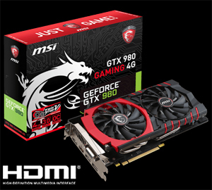GTX 980 GAMING 4G