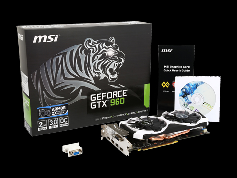 MSI GeForce GTX 960 DirectX 12 GTX 960 