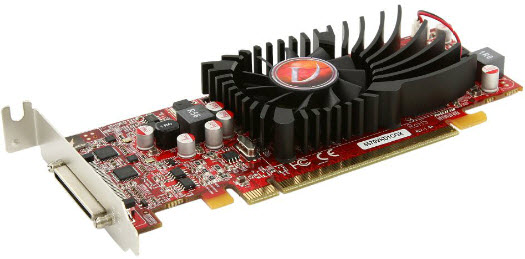 AMD Radeon HD 5570 Side View