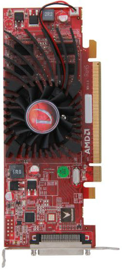 AMD Radeon HD 5450 Top View