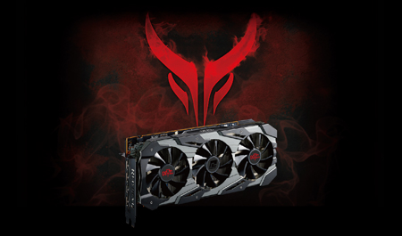 Red Devil logo and RED DEVIL Radeon RX 5700 XT