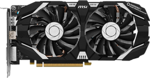 MSI GeForce GTX 1060 6GB GDDR5 PCI Express 3.0 x16 ATX Video Card