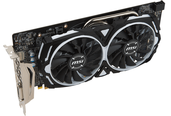 Msi Radeon Rx 580 Directx 12 Rx 580 Armor 8g Oc Video Card Newegg Com